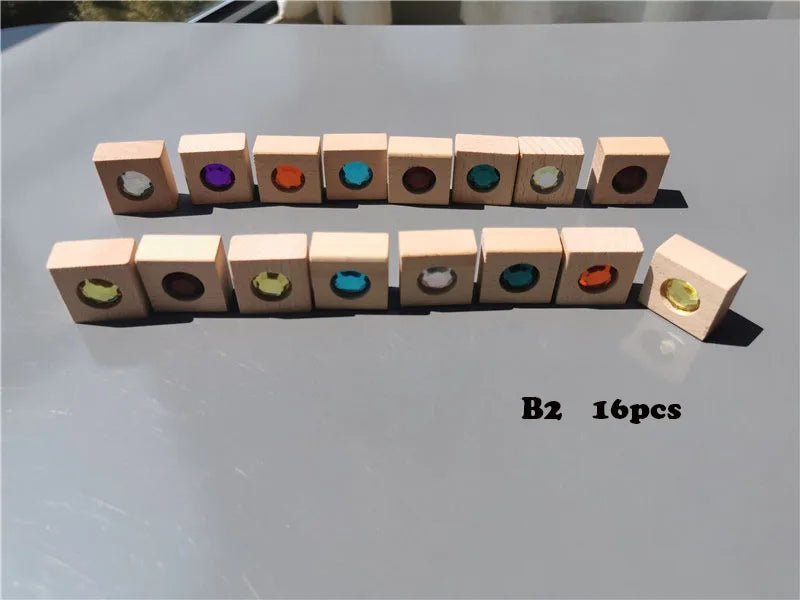 Montessori Gemstone Diamond Bricks - Oliver & Company Montessori Toys