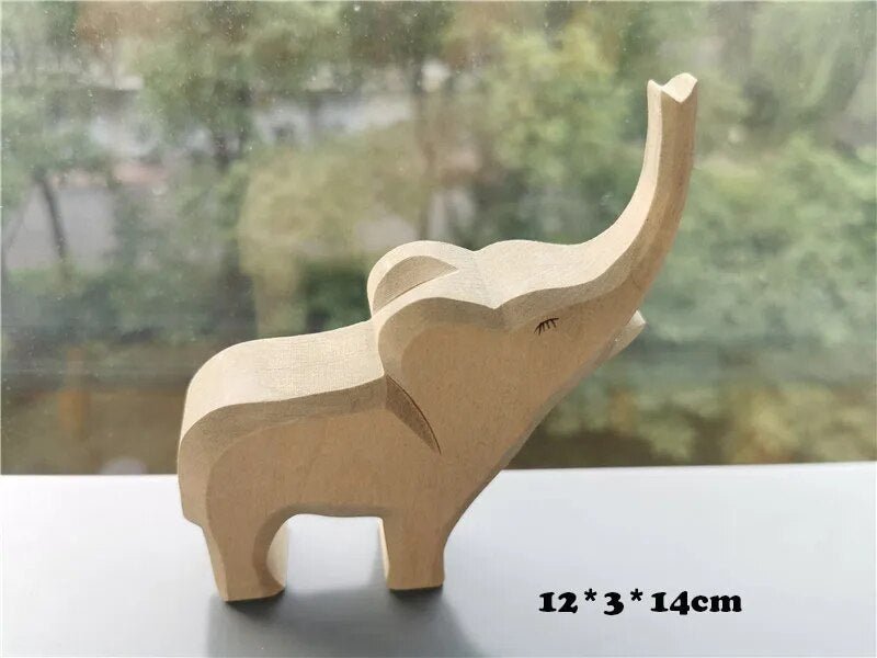 Montessori Handmade Wooden Animals - Oliver & Company Montessori Toys