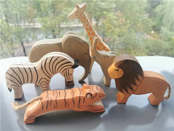 Montessori Handmade Wooden Animals - Oliver & Company Montessori Toys