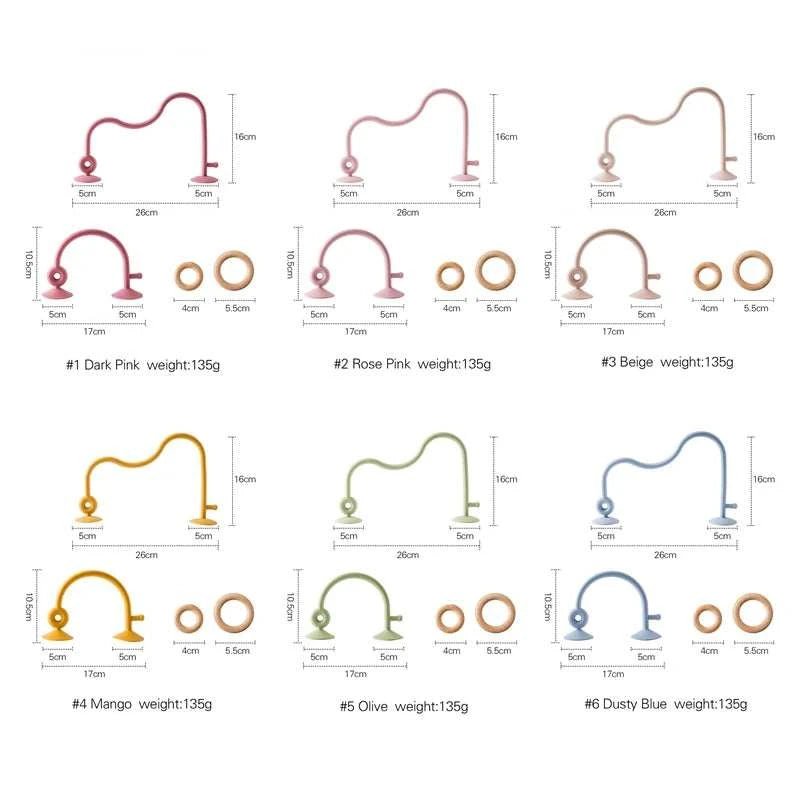 Montessori Interactive Track Teething Toy - Oliver & Company Montessori Toys