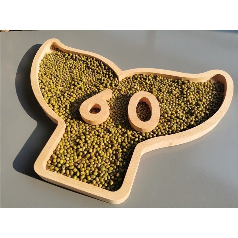 Montessori Large Round Sorting Trays - Oliver & Company Montessori Toys