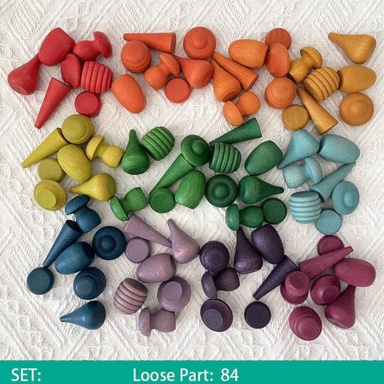 Montessori Mandala Loose Parts & Arch Sets - Oliver & Company Montessori Toys