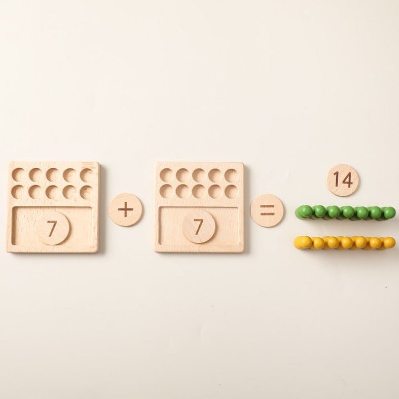 Montessori Math Boards and Peg Dolls - Oliver & Company Montessori Toys