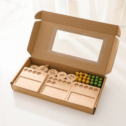 Montessori Math Boards and Peg Dolls - Oliver & Company Montessori Toys