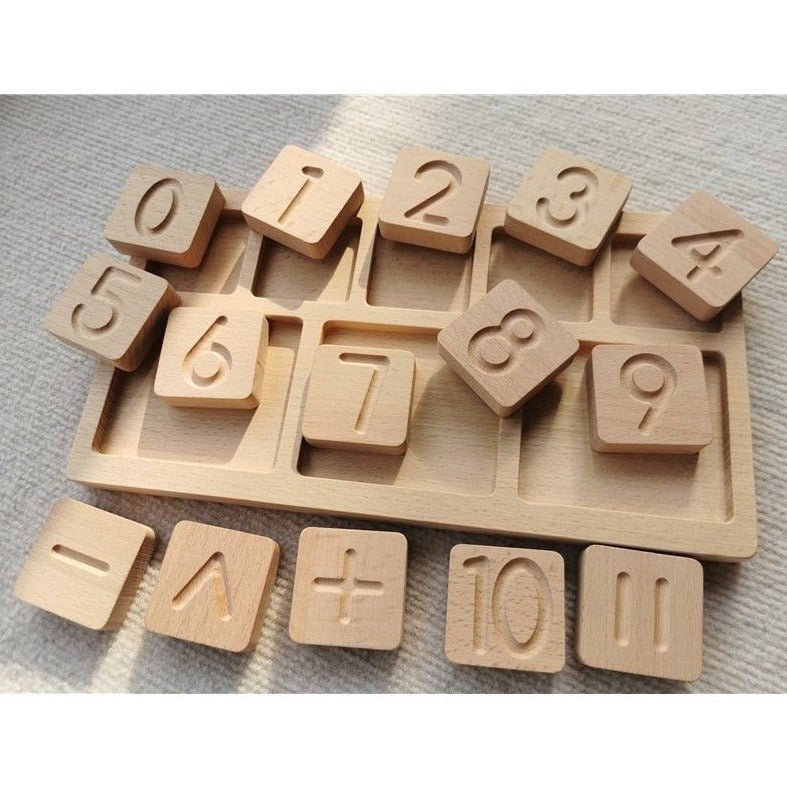 Montessori Math Learning Boards for Counting and Arithmetic - Oliver & Company Montessori Toys
