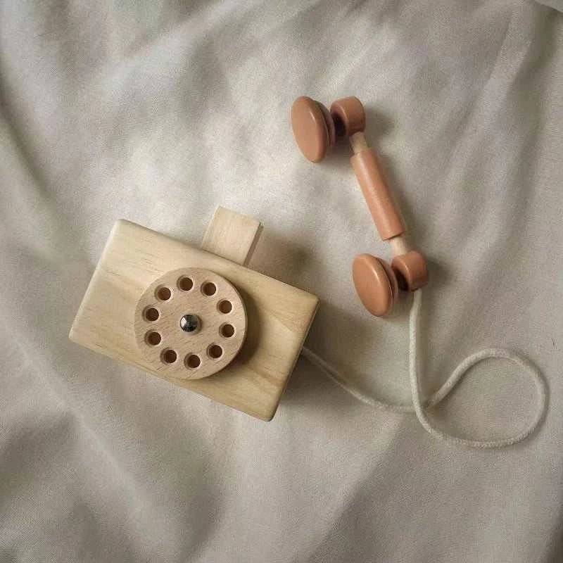 Montessori Old-Fashioned Telephone Toy - Oliver & Company Montessori Toys