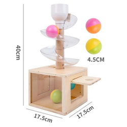 Montessori Rotating Ball Box Toy - Oliver & Company Montessori Toys