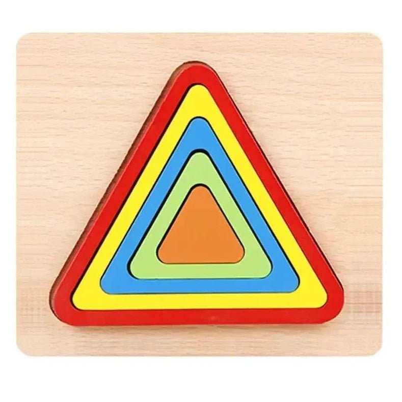 Montessori Shape Sorting Puzzles - Oliver & Company Montessori Toys