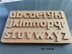 Montessori Wooden Alphabet and Number Boards - Oliver & Company Montessori Toys