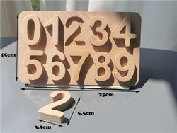 Montessori Wooden Alphabet and Number Boards - Oliver & Company Montessori Toys