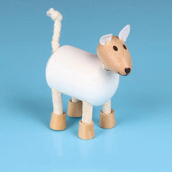 Montessori Wooden Animal Dolls - Oliver & Company Montessori Toys