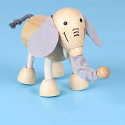 Montessori Wooden Animal Dolls - Oliver & Company Montessori Toys