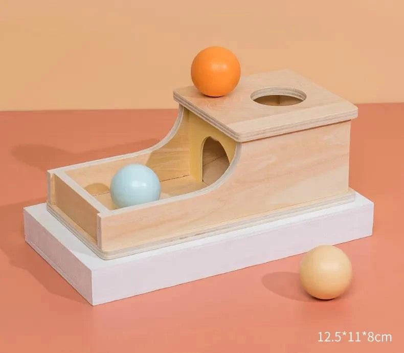 Montessori Wooden Permanence Box - Oliver & Company Montessori Toys