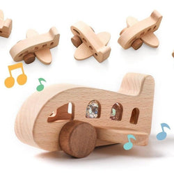 Montessori Wooden Plane - Oliver & Company Montessori Toys