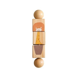 Montessori Wooden Rotating Animal Puzzle - Oliver & Company Montessori Toys