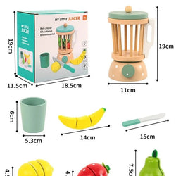 Montessori Wooden Smoothie Maker Toy - Oliver & Company Montessori Toys