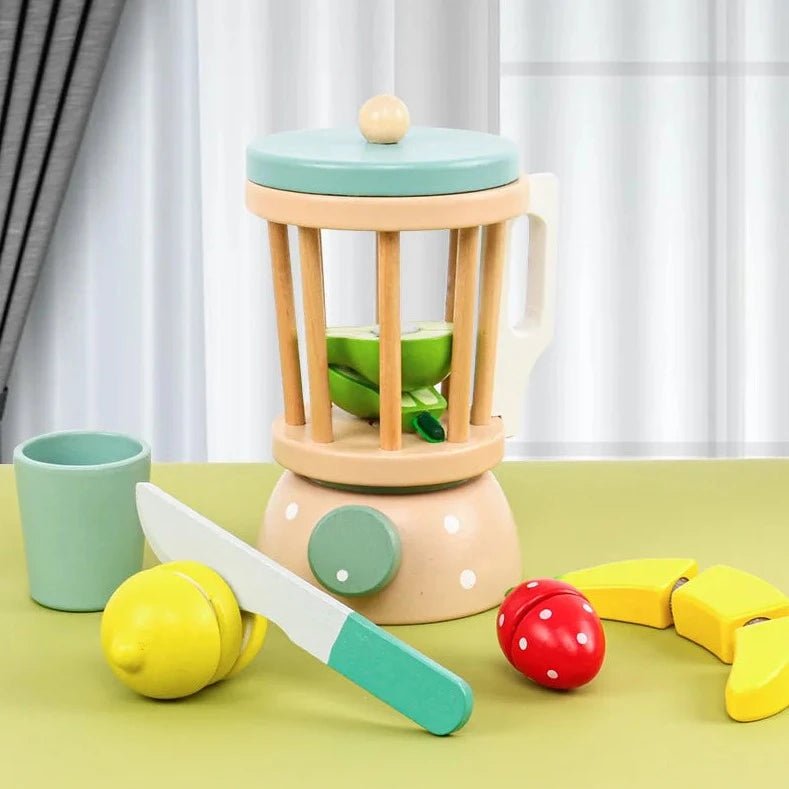 Montessori Wooden Smoothie Maker Toy - Oliver & Company Montessori Toys