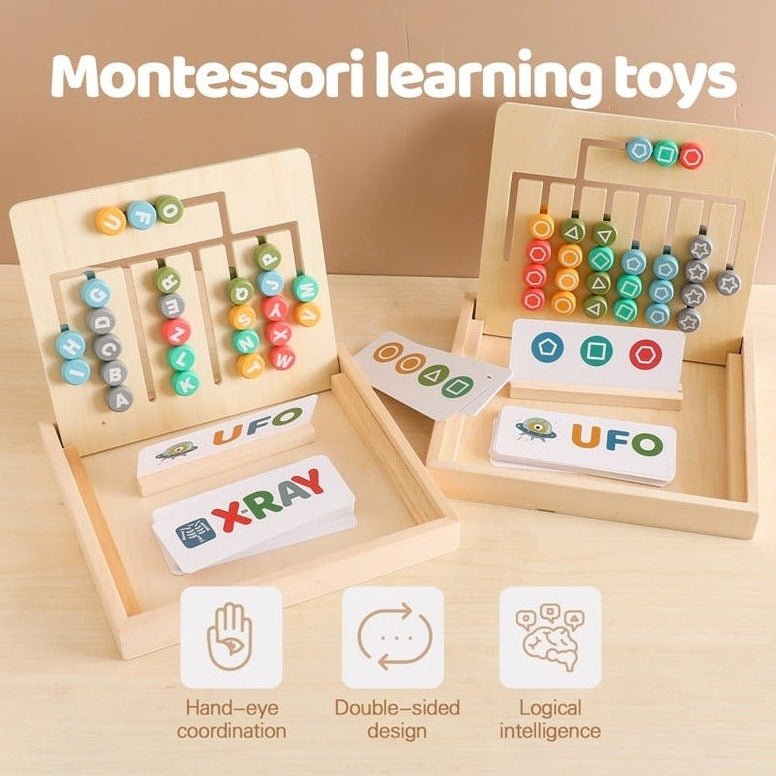 Montessori Wooden Spelling Board - Oliver & Company Montessori Toys