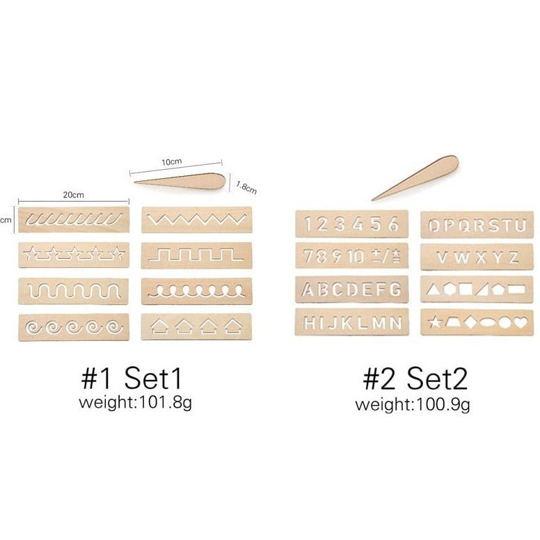 Montessori Writing & Tracing Boards - Oliver & Company Montessori Toys