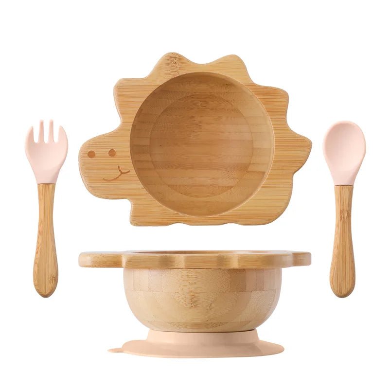 Sunny Sun Baby Wooden Tableware Set - Oliver & Company Montessori Toys