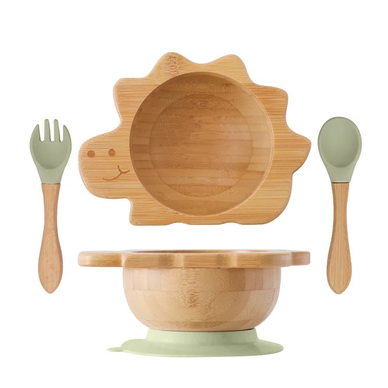 Sunny Sun Baby Wooden Tableware Set - Oliver & Company Montessori Toys