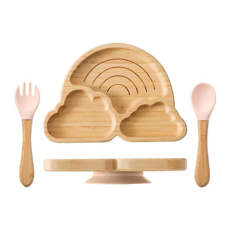 Sunny Sun Baby Wooden Tableware Set - Oliver & Company Montessori Toys