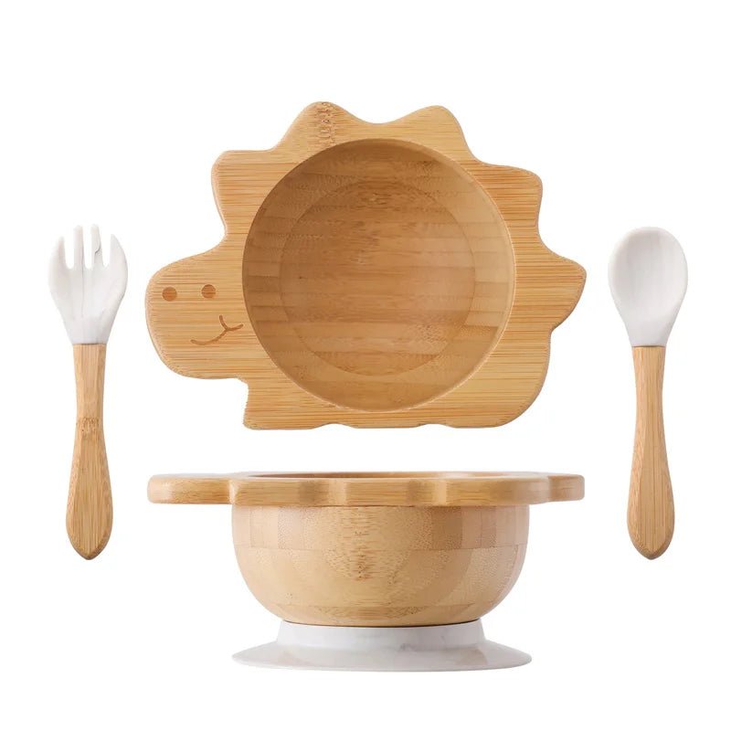Sunny Sun Baby Wooden Tableware Set - Oliver & Company Montessori Toys
