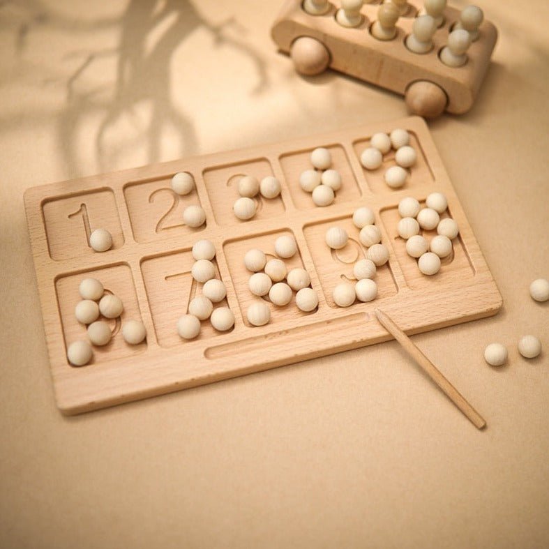 Wooden Montessori Educational Math Boards - Oliver & Company Montessori Toys