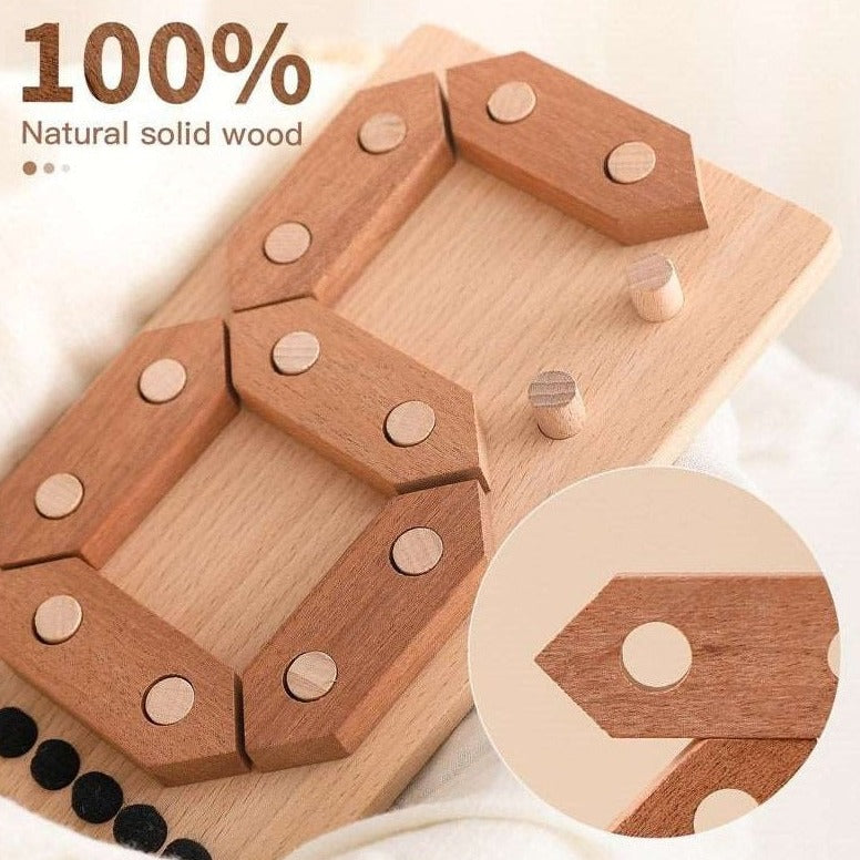 Montessori Wooden Number Puzzle