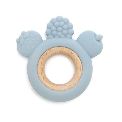 Wood and Silicone Teethers for Baby